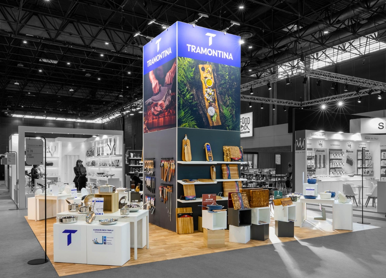 Stand modulaire Tramontina au salon Maison&Objet 2025